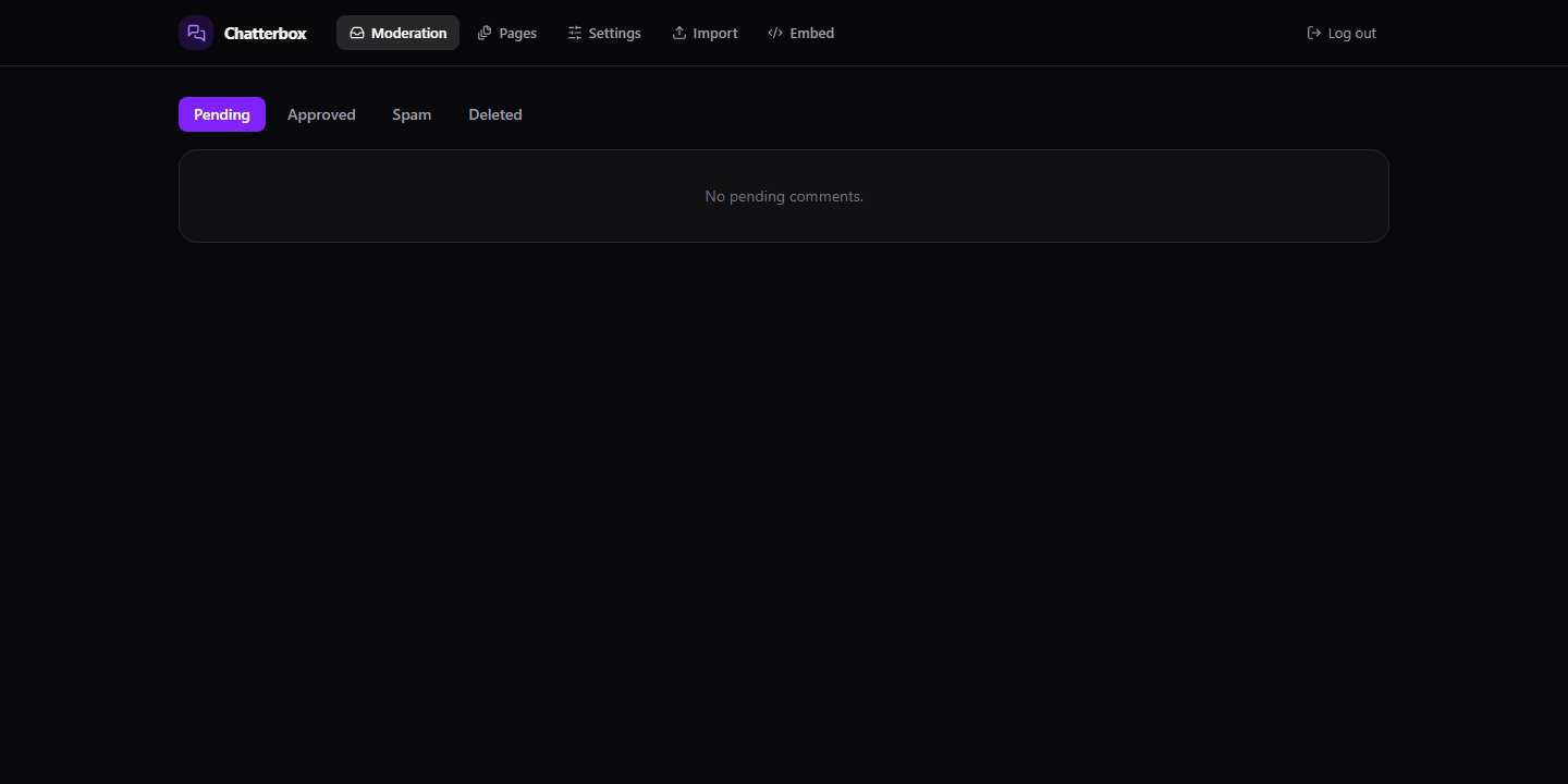 Chatterbox screenshot