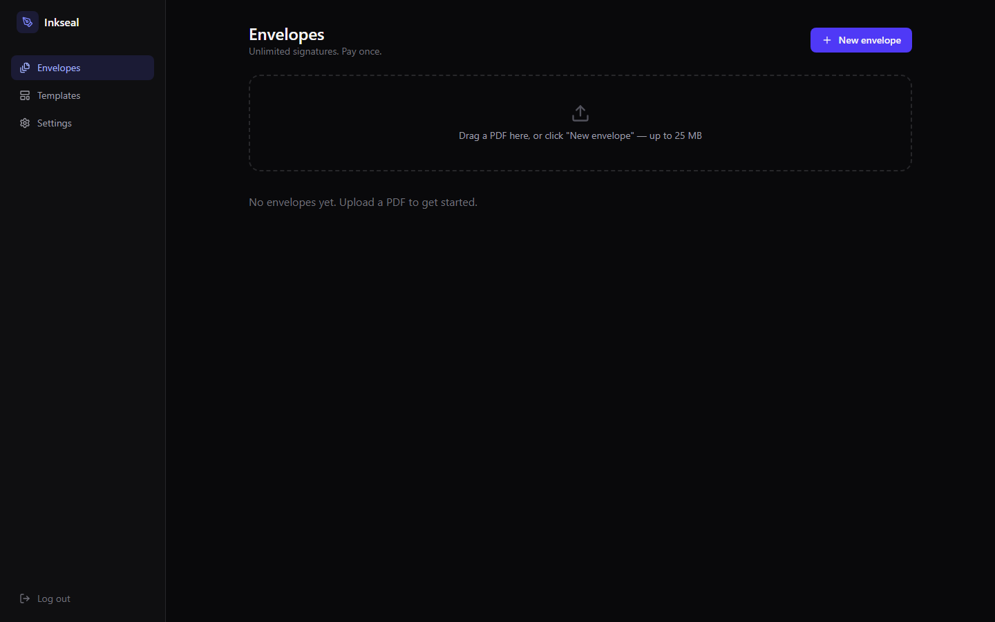 Inkseal screenshot