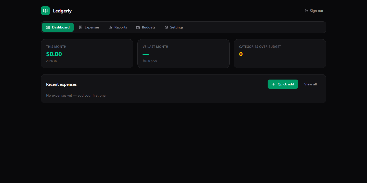 Ledgerly screenshot