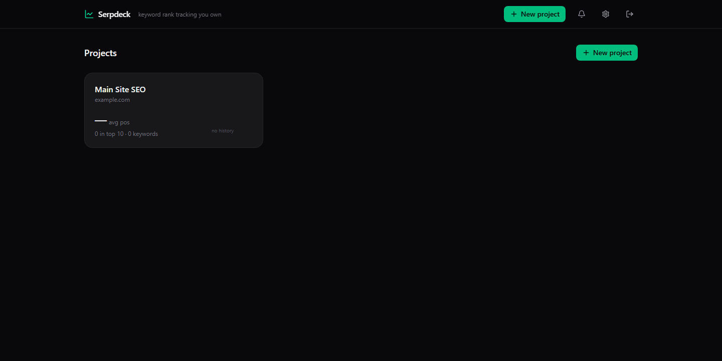Serpdeck screenshot