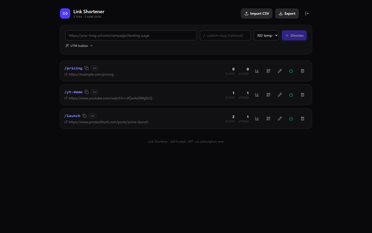 Trimly screenshot